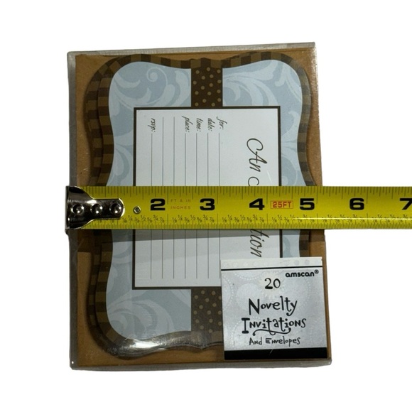 Amscan novelty invitations and envelopes. Set of 20 brand new in package! - Picture 2 of 6